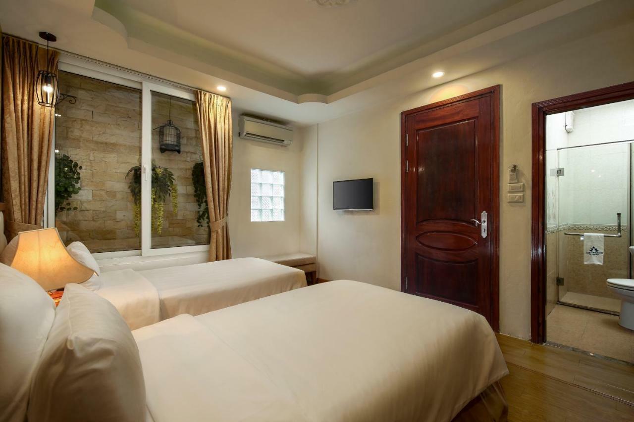 Aquamarine Hotel & Travel Hanoi Exteriör bild