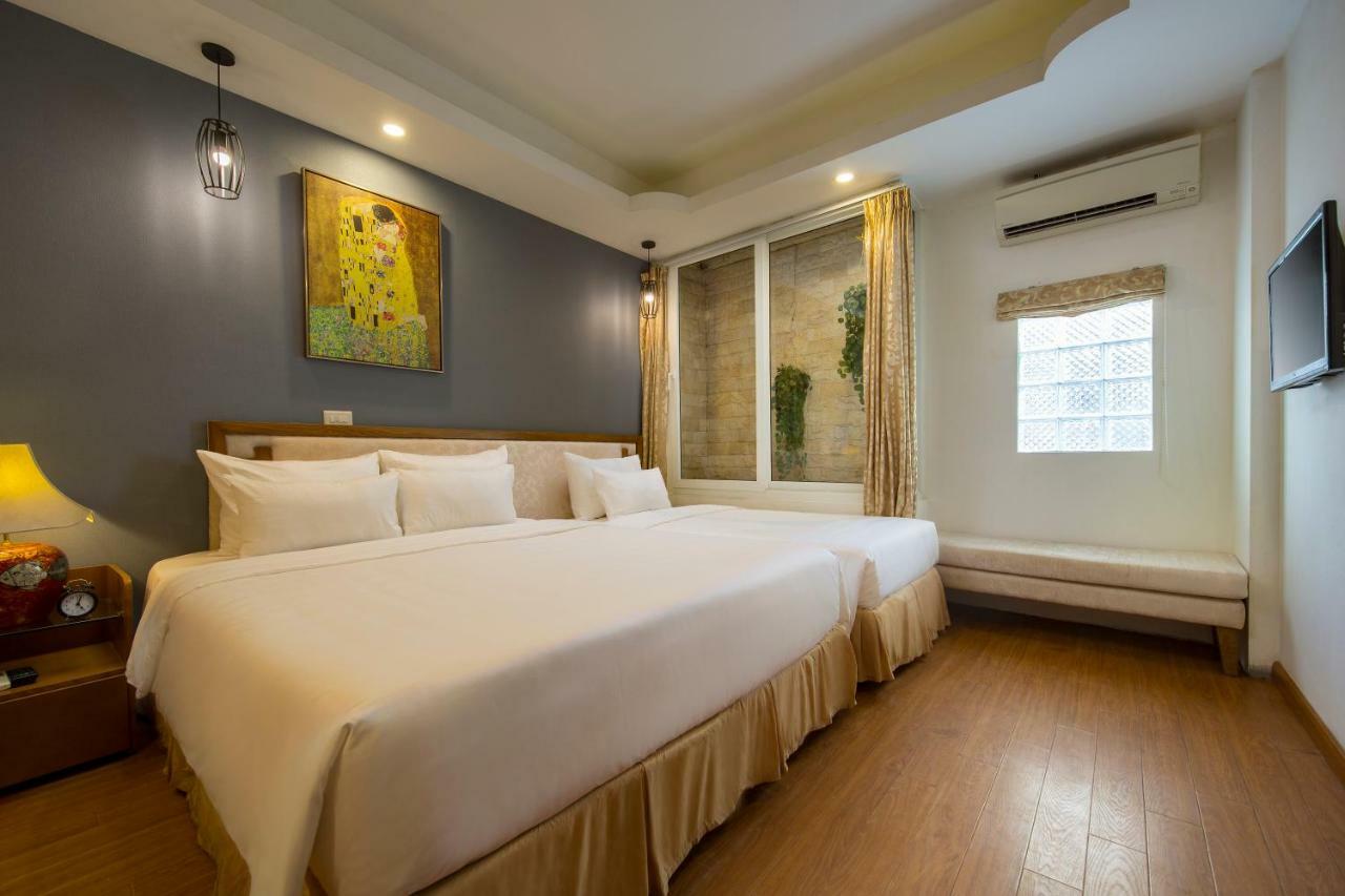 Aquamarine Hotel & Travel Hanoi Exteriör bild