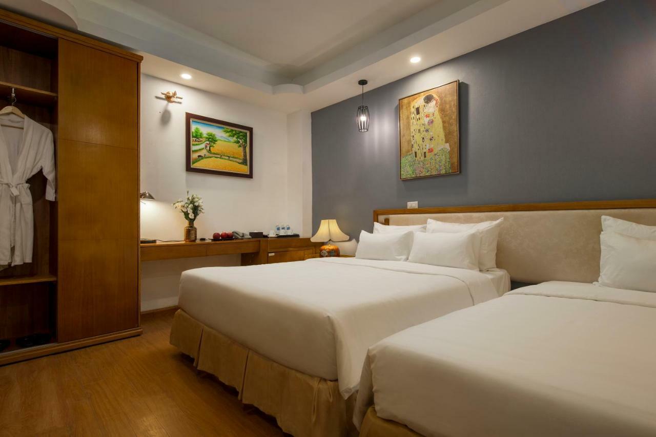 Aquamarine Hotel & Travel Hanoi Exteriör bild