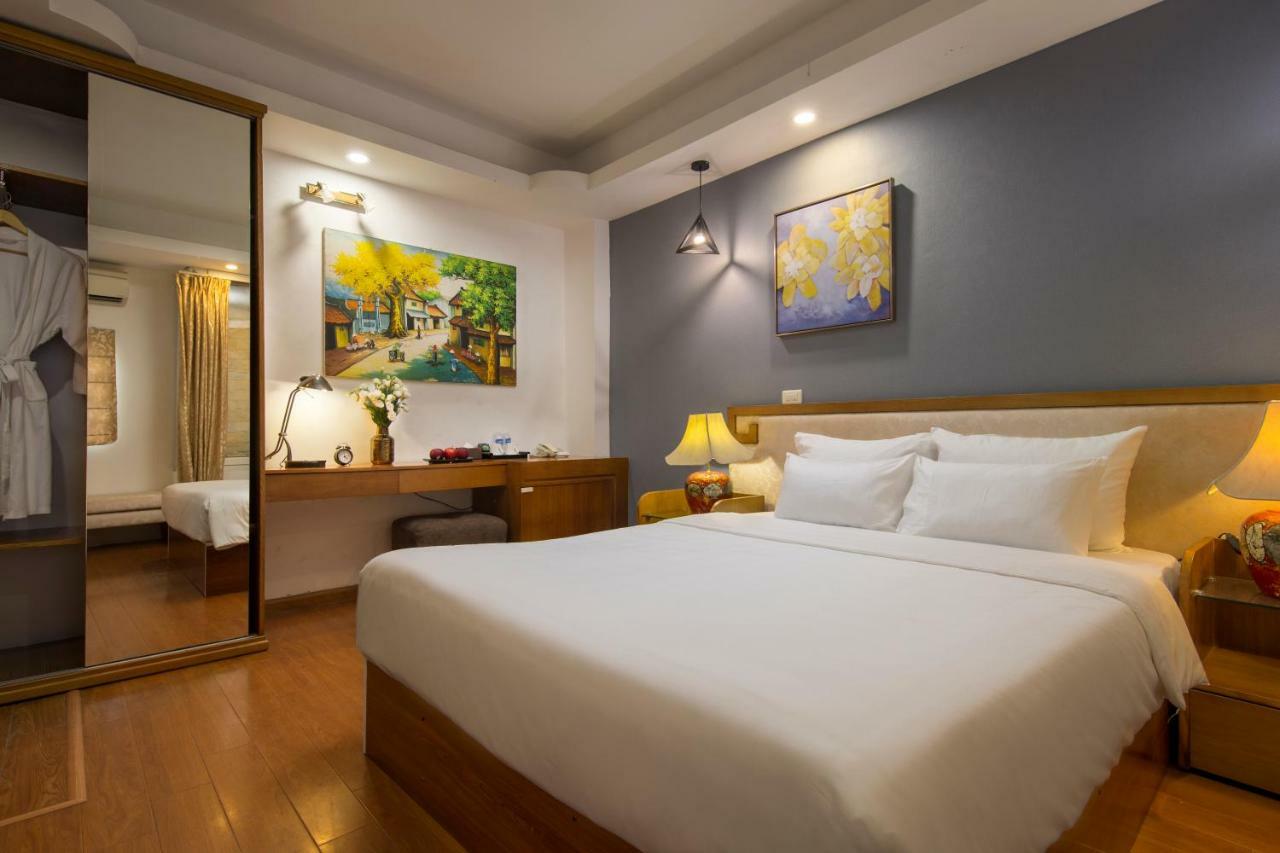 Aquamarine Hotel & Travel Hanoi Exteriör bild